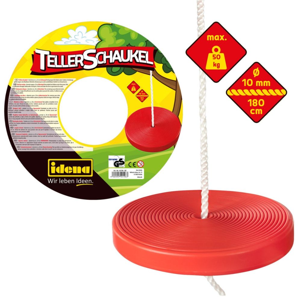 Balançoire à plateau avec instructions